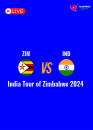 Zimbabwe vs India Live Streaming